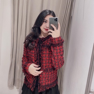 Khoác len xuất zara
