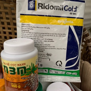 Combo phòng trừ nấm và ra rễ cực mạnh - ridomil gold và n3m