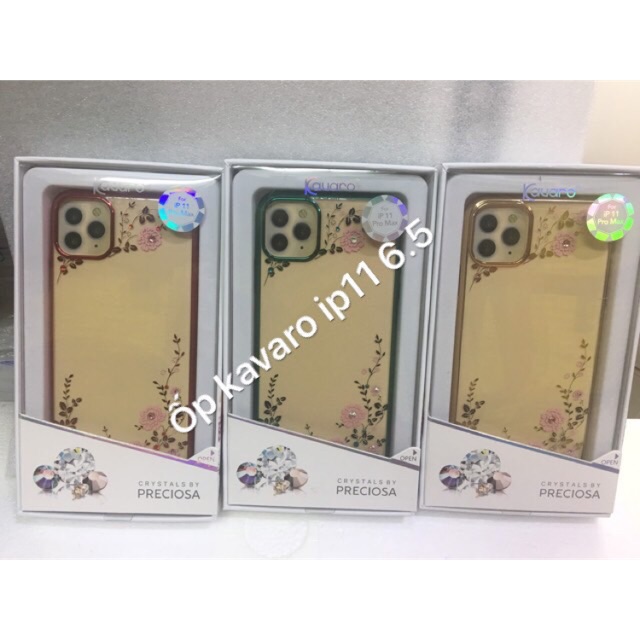 Ốp lưng Kavaro đính đá iphone 11 pro max 6.5 inch