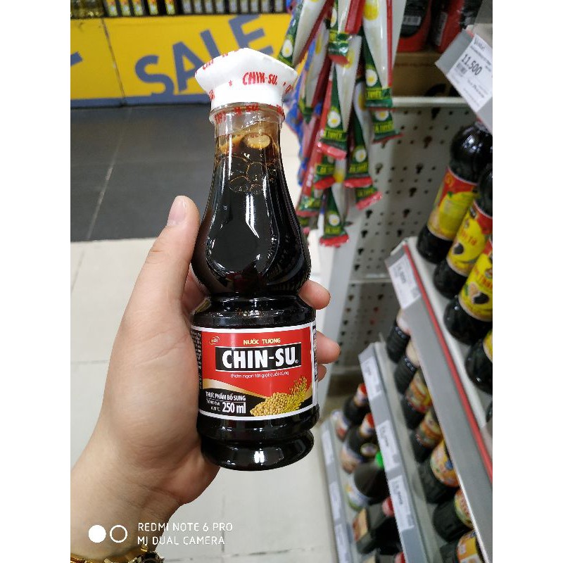 Nước tương Chin-su chai 250ml