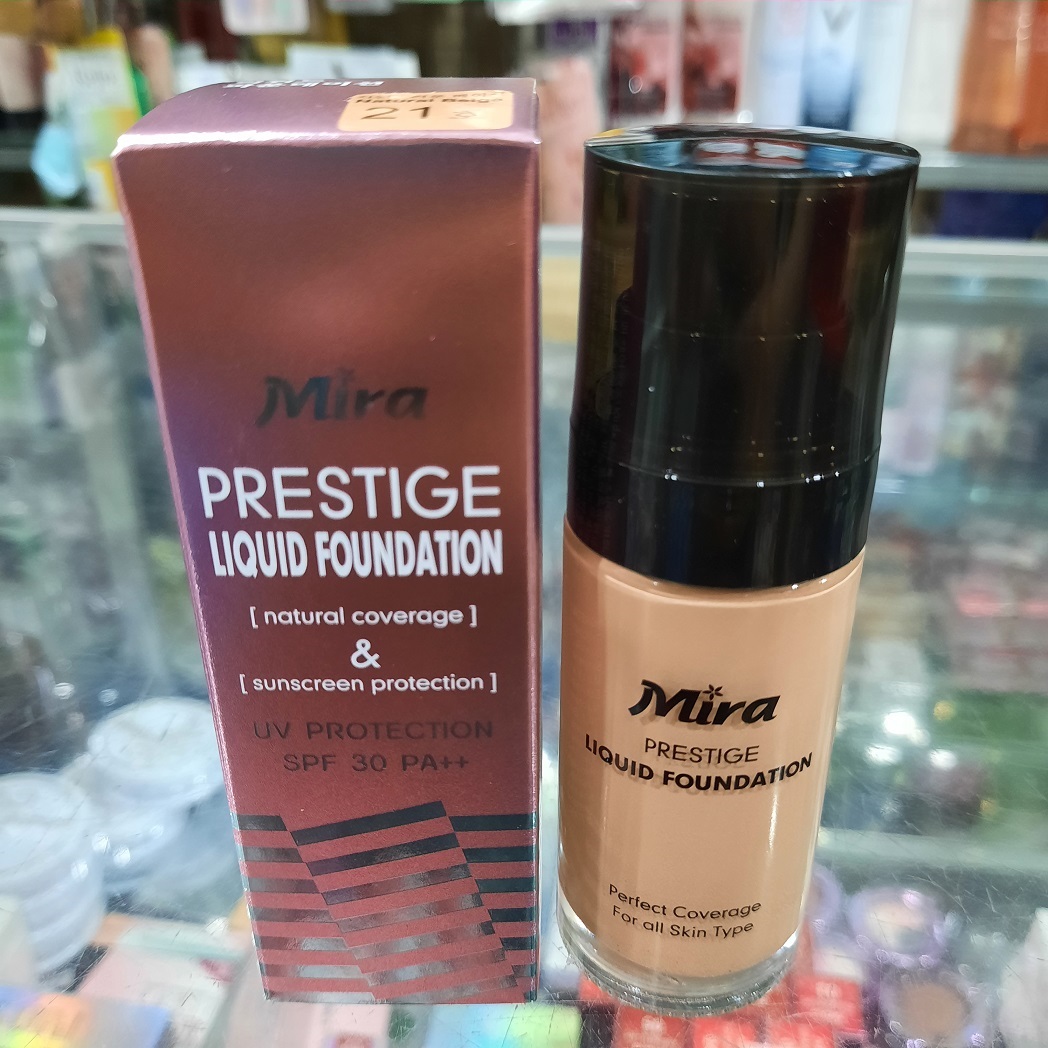 Kem nền chống nắng Mira Liquid Foundation 30ml