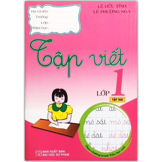 Sách - Tập Viết Lớp 1 Tập 2 (Theo chương trình tiểu học mới)