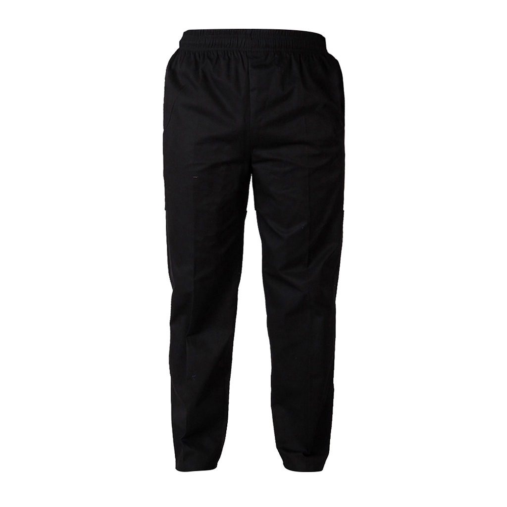 Quần dài đồng phục đầu bếp 5 kích thước tùy chọn từ cotton pha thoải mái thời trang cho nam và nữ