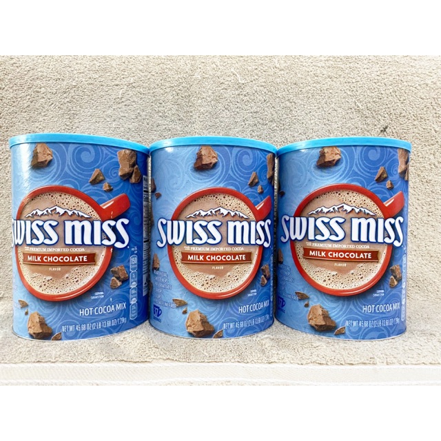 [HÀNG MỸ] Bột cacao sữa Swiss Miss 1.59kg/1.95kg