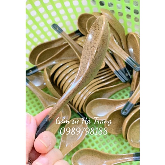 Set cốc đĩa gốm sứ Bát Tràng cao cấp không chì men đen lòng nâu gốm hạt tiêu dung tích 350ml