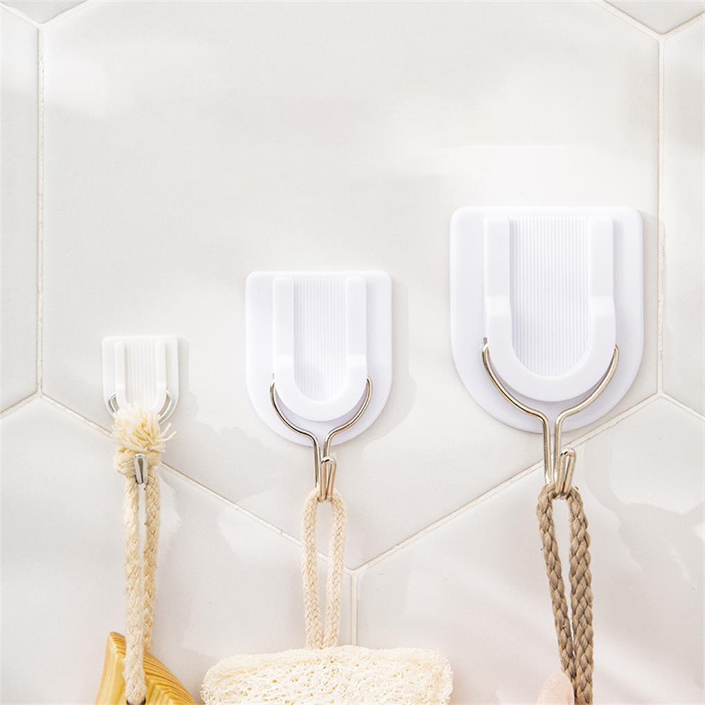 1 / 5 / 10 / 20 Móc Treo Đồ Dán Tường Tự Dính Tiện Dụng