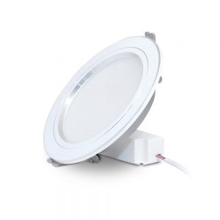 Đèn led âm trần downlight đổi màu 9w phi 90 rạng đông-at10 đm 90/9w