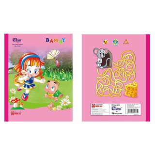 Vở 4 ô ly Class Bamby 96 trang 0393