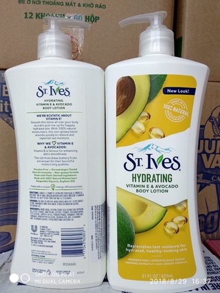 Combo 2 chai sữa dưỡng thể ives