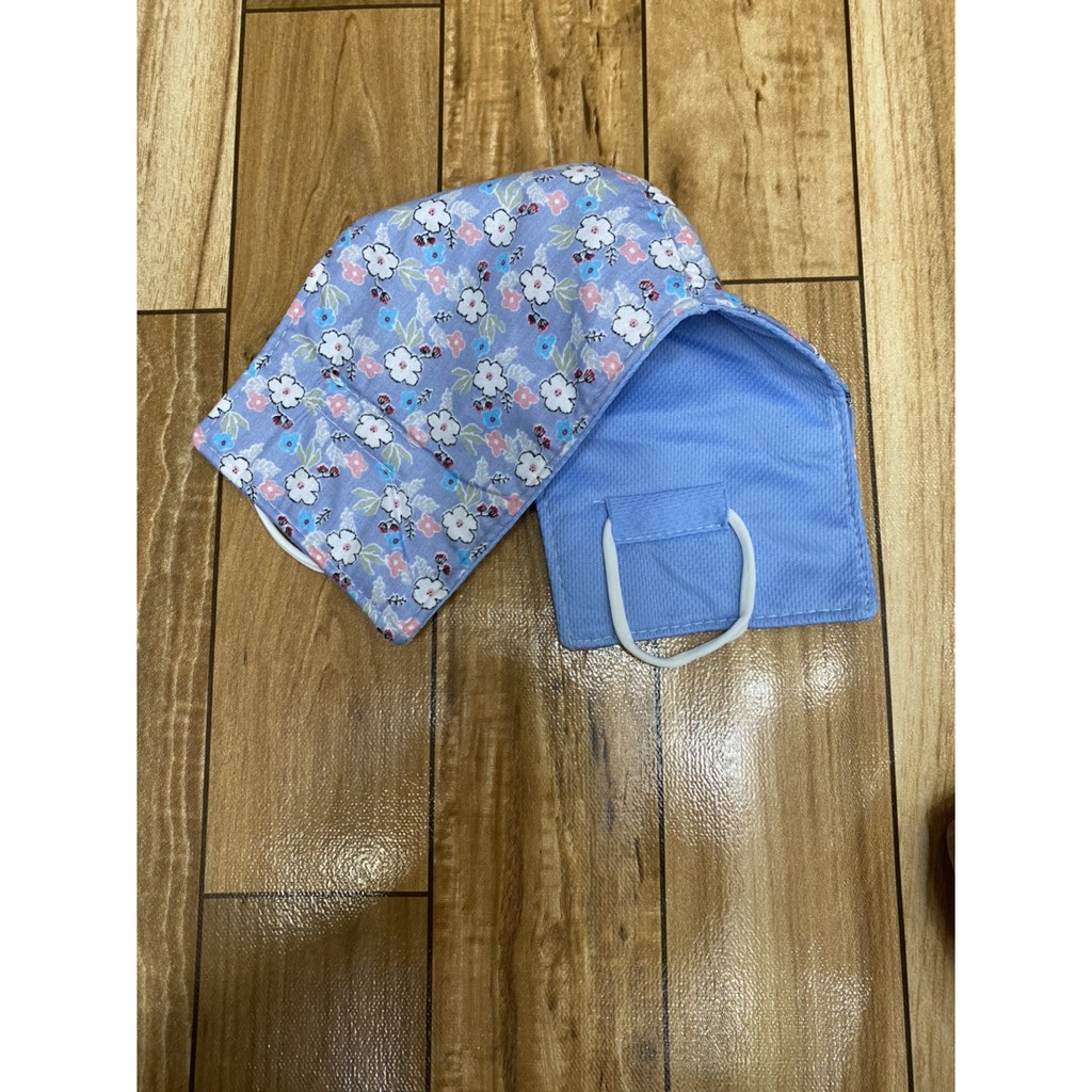 Combo 5 Khẩu trang vải ton bông , loại che tai ,3 lớp , thượng hiệu TUẤN ANH , giao nhiều màu ngẫu nhiên , ảnh thật