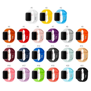 [ Dây Đồng Hồ Seri 1 / 2 / 3 / 4 ] Apple Watch Silicone