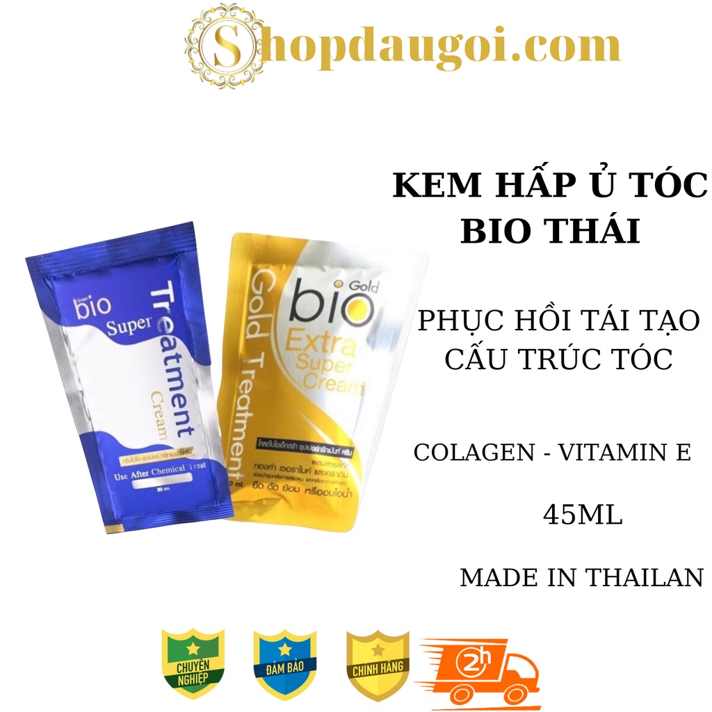 Kem hấp ủ tóc Biotin siêu mềm mượt, phục hồi tóc hư tổn 30ml