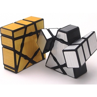 Rubik yj floppy ghost 1x3x3 cube. biến thể rubik tráng gương