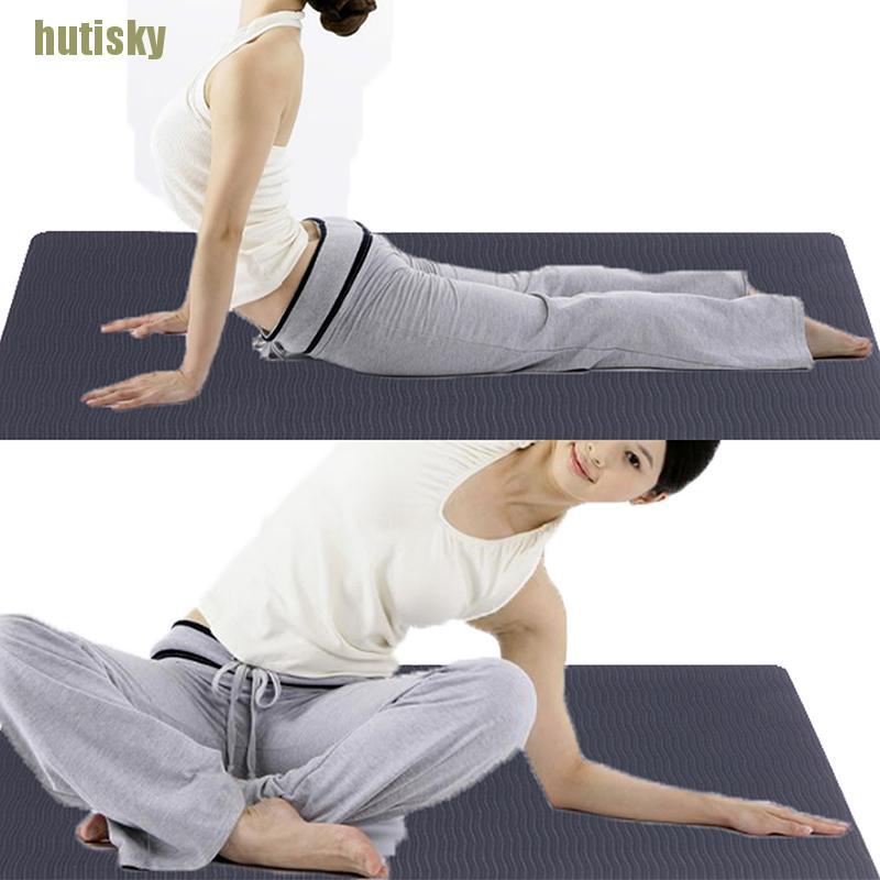 hutisky Yoga Knee Pad Cushion Soft Foam Yoga Knee Mat Support Gym Fitness Exercise CDH