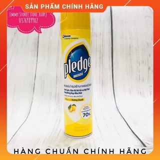 XỊT BÓNG GỖ PLEDGE HƯƠNG CHANH 330ML