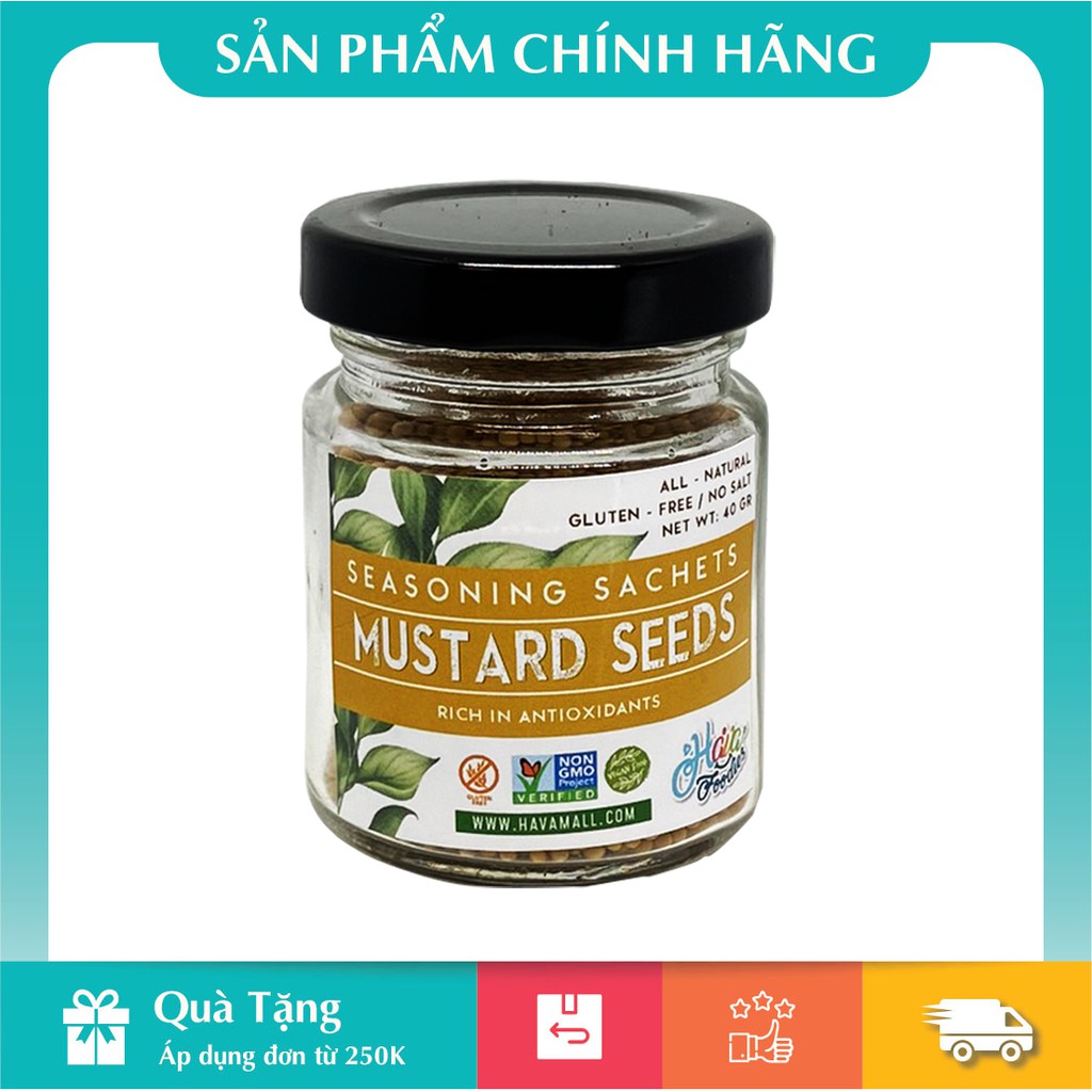 Hạt Mù Tạt Vàng – Mustard Seeds