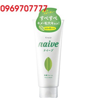 Sữa rửa mặt trà xanh Naïve 130g