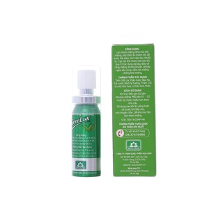 XỊT THƠM MIỆNG THẢO DƯỢC GREELUX [Chai 12ml]