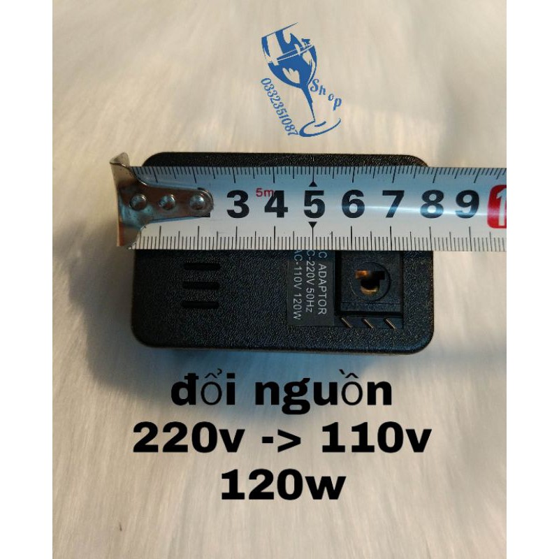 bộ đổi nguồn 220v --&gt; 110V 120w