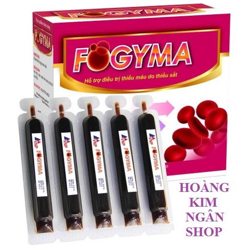 SẮT FOGYMA -Sắt dạng nước bổ sung cho cơ thể - Hộp 20 ống