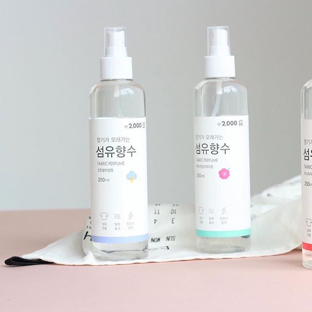 XỊT THƠM QUẦN ÁO Fabric Perfume Hàn Quốc 250ml CHUẨN HÀN