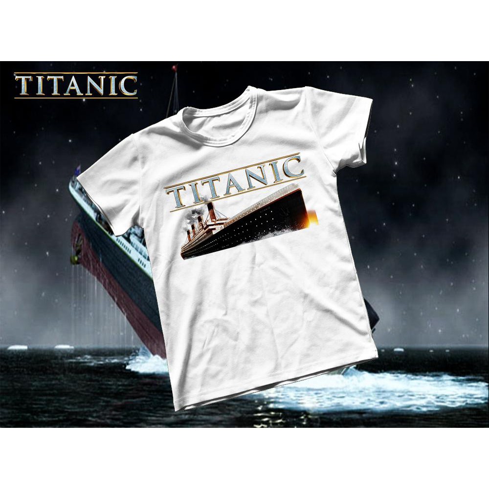 Áo thun Cotton Unisex - Movie - Titanic - Tàu titanic