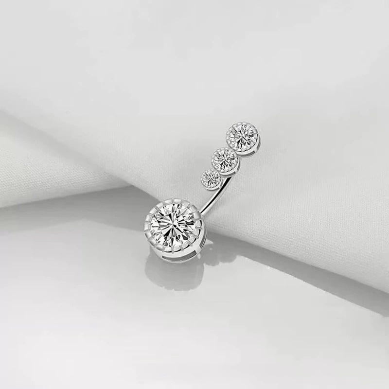 Khuyên Rốn Đính Đá Lấp Lánh Gợi Cảm Cho Nữ