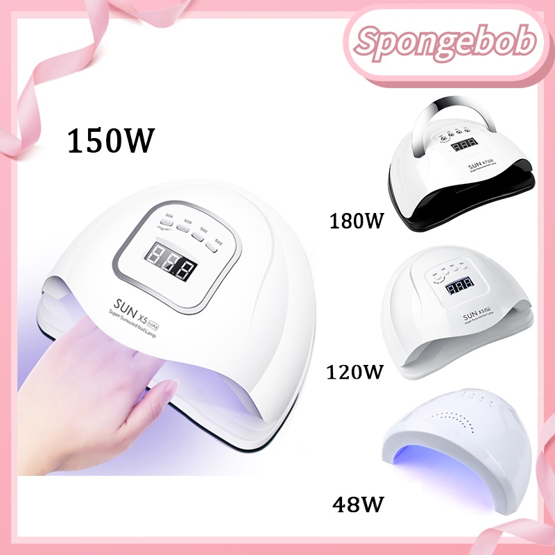 Máy hơ gel  làm khô nhanh đèn làm móng đặc biệt của tiệm nail  Đèn LED  Năng lượng cao