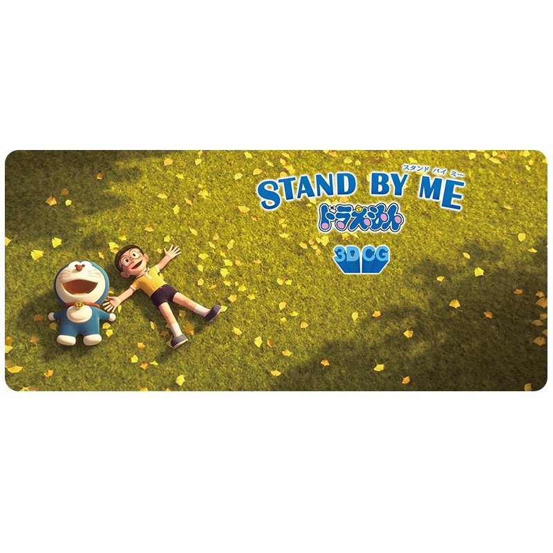 ♥❤ ❥ cartoon mouse pad super large Doraemon cute cartoon game electronic competition keyboard pad office Dingdang cat de