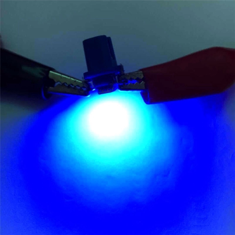 Set 10 đèn LED 1 SMD T5 B8 5D độc đáo dành cho đồng hồ xe hơi