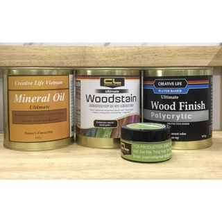 Bộ sản phẩm sơn lau gỗ Ultimate Wood Stain - Mã 5XX