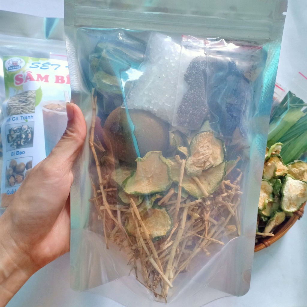 [MỚI] Trà Sâm Bí Đao 7 vị (Nấu 5-7 lít) NCFOOD