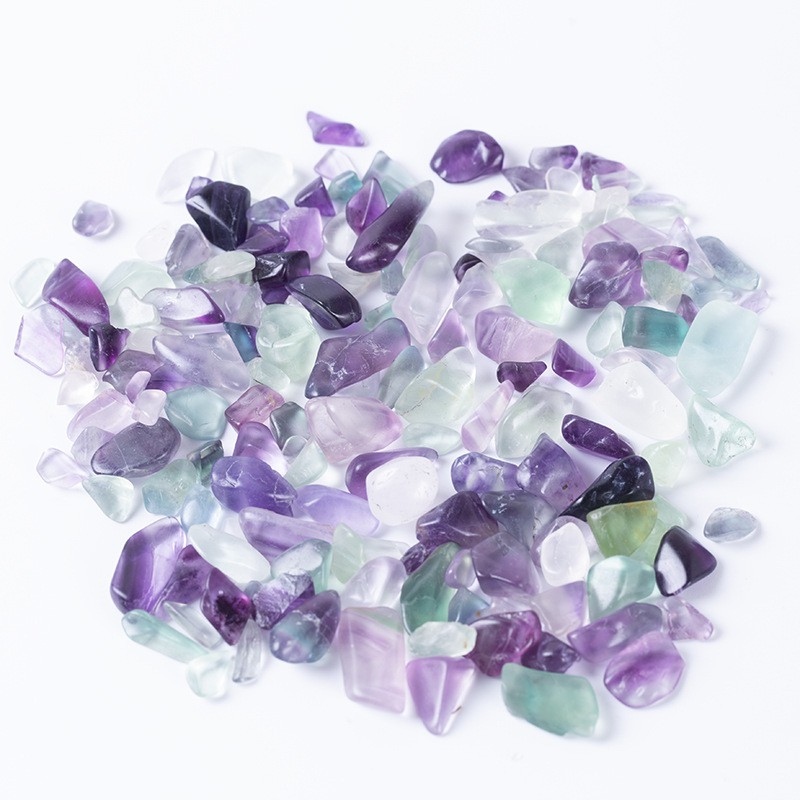 Đá vụn thanh tẩy Color fluorite