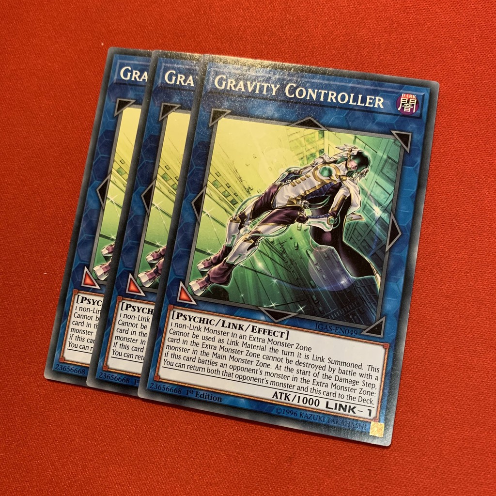 EN]Thẻ Bài Yugioh Chính Hãng] Gravity Controller