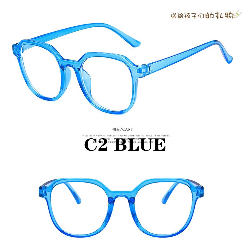 Fashion Children Eyeglasses Anti-blue light Children's irregular Glasses Frame Girls&amp;Boys