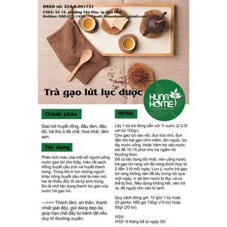Trà gạo lứt