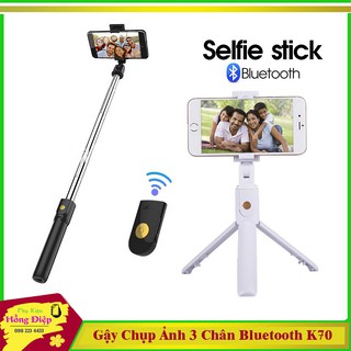 Gậy Chụp Ảnh 3 Chân Bluetooth K70