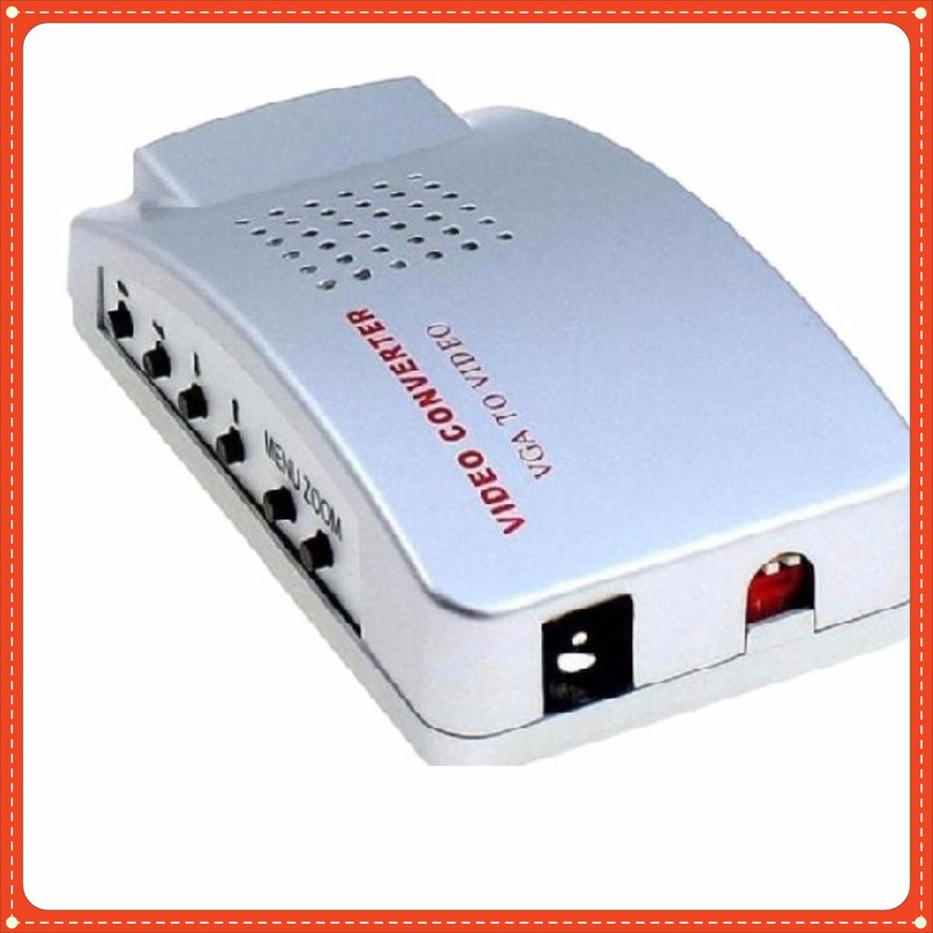 Bộ chuyển đổi VGA vi tính sang AV PC to TV Converter [shop nhím]