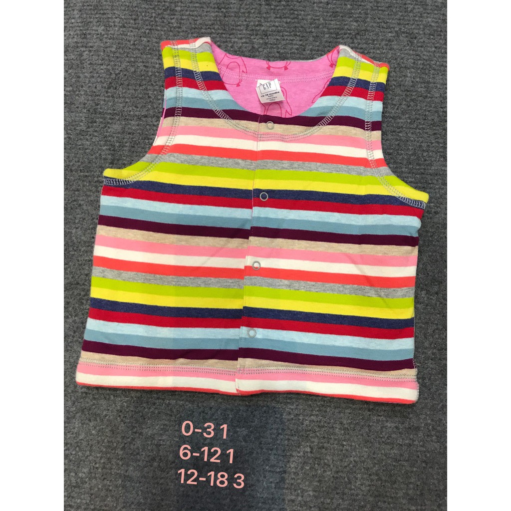 Áo gile Gap trần bông cho bé