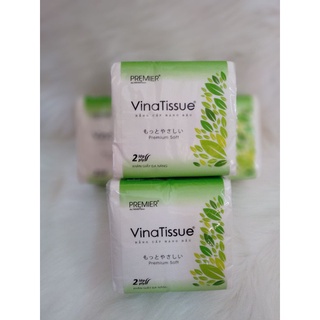 (com bo 5 gói )khăn giấy lụa vinatissue 200 tờ