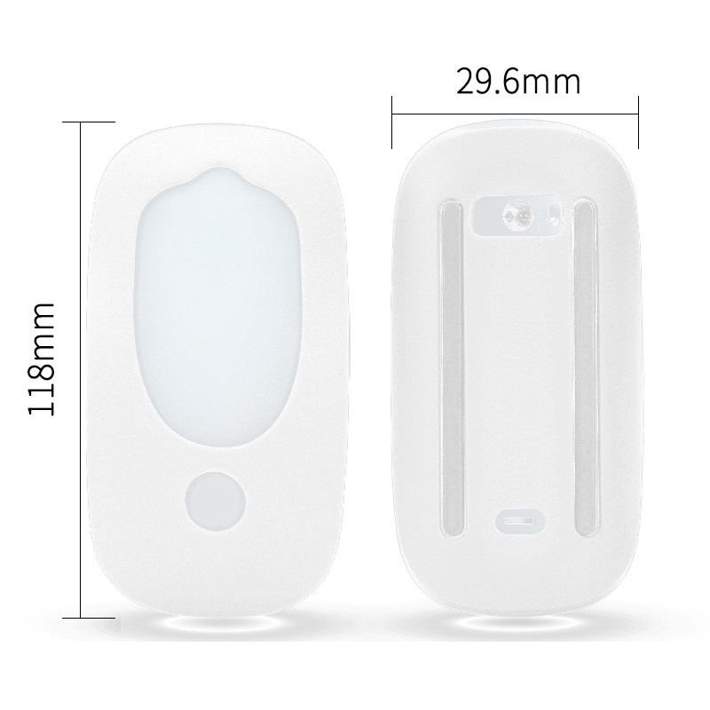 Soft Silicone Case Cover Protective Cute Skin Mice Pouch for Magic Mouse 1/2 Silicone Case for Apple Magic iPad Mouse