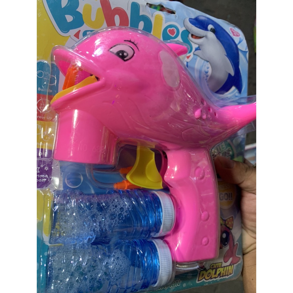 Súng Bắn Bong Bóng Xà Phóng Cho Bé