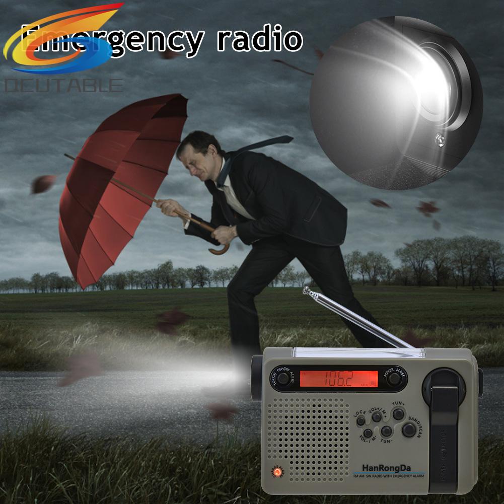 Radio AM/FM/SW Băng Tần Toàn Diện Có Đèn LED