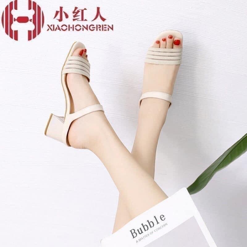 Dép cao gót quai ngang ❌ HÀNH QUẢNG CHÂU