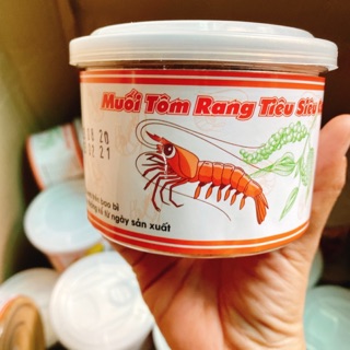 Muối Tôm rang Tiêu siêu cay hũ 250g