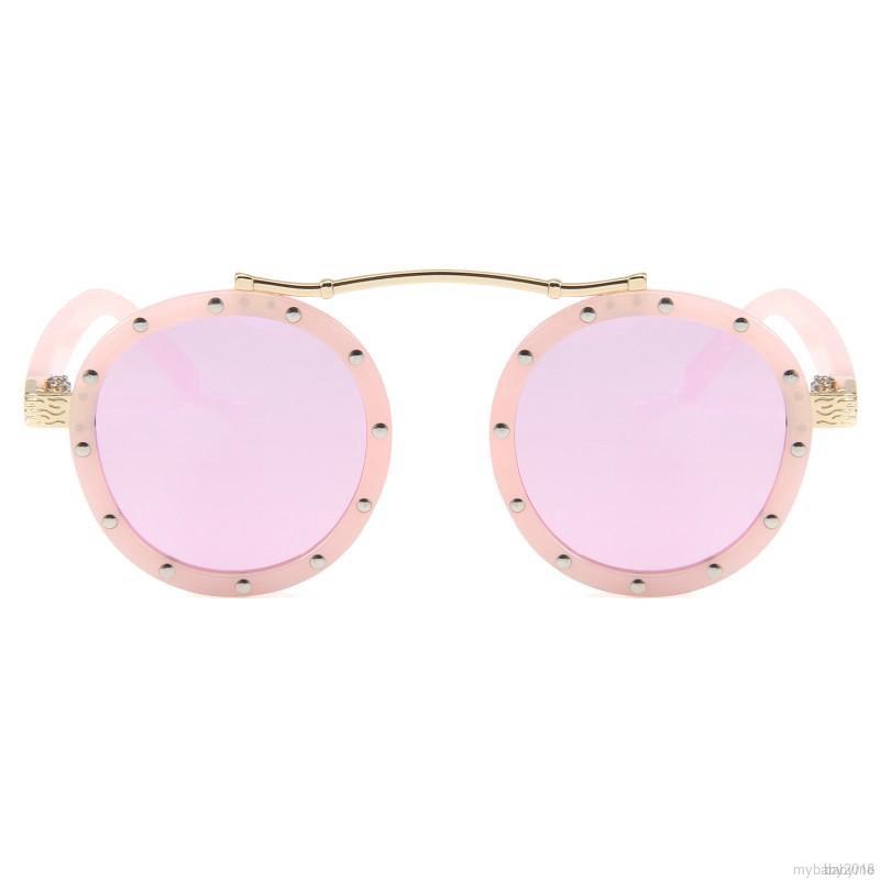 💕 My Baby 💕 Kính mát chống tia UV gọng tròn thời trang cho bé | BigBuy360 - bigbuy360.vn