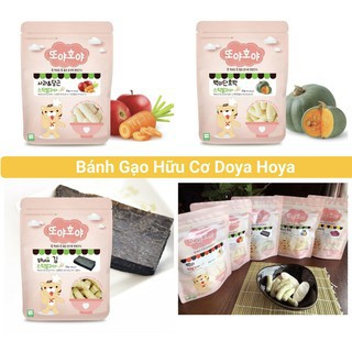 [Date 2022]Bánh gạo organic Doya Hoya Hàn Quốc cho bé