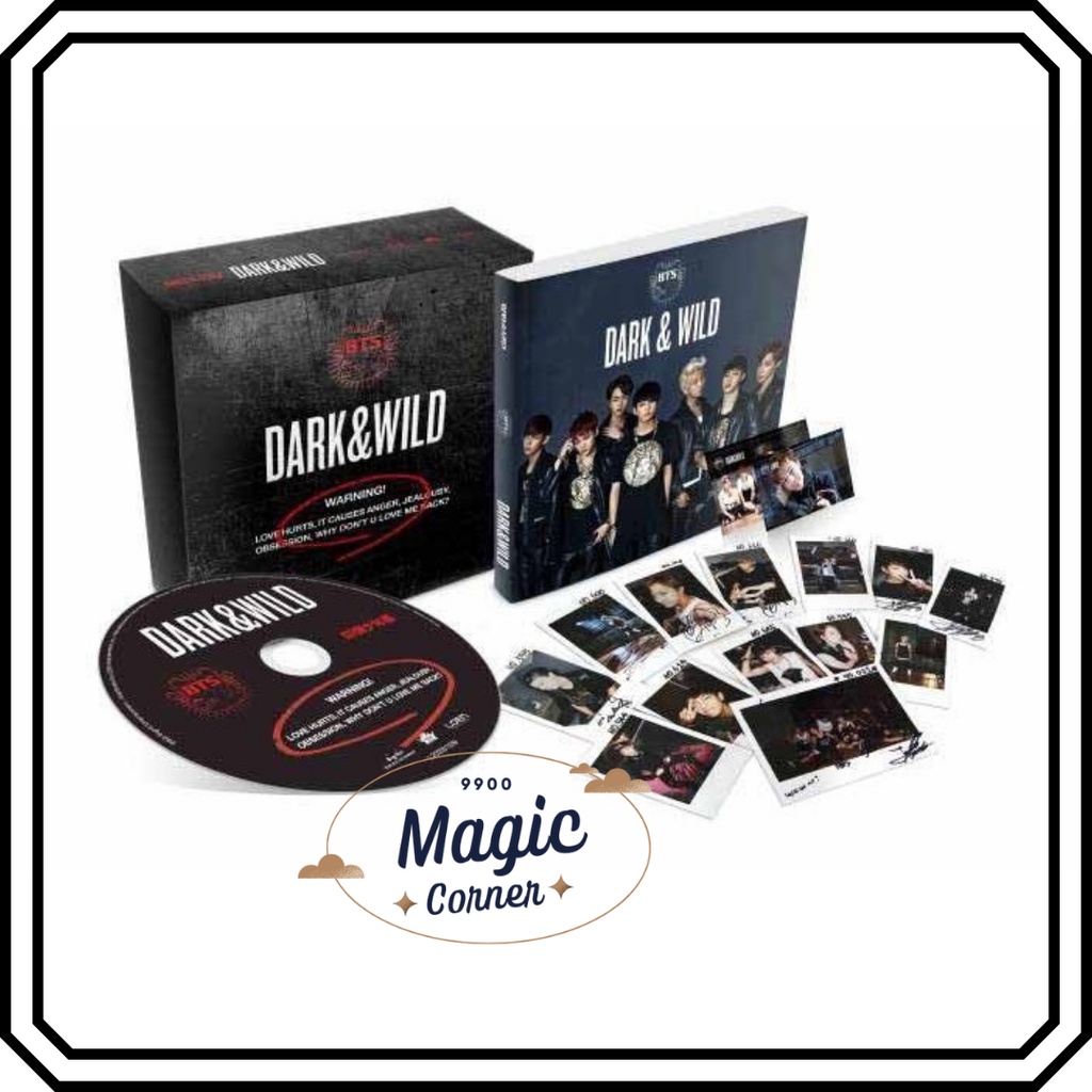 Album BTS Dark & Wild nguyên seal chính hãng