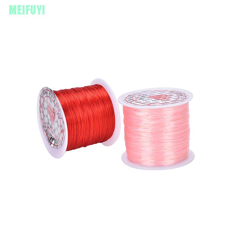 Cuộn dây thun co giãn 50m 0.5mm dùng làm trang sức tiện dụng
