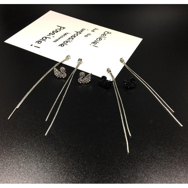 Khuyên tai THIÊN NGA THẢ DÂY bông tai nữ Địch Lệ Nhiệt Ba Triệu Lệ Dĩnh phụ kiện thời trang